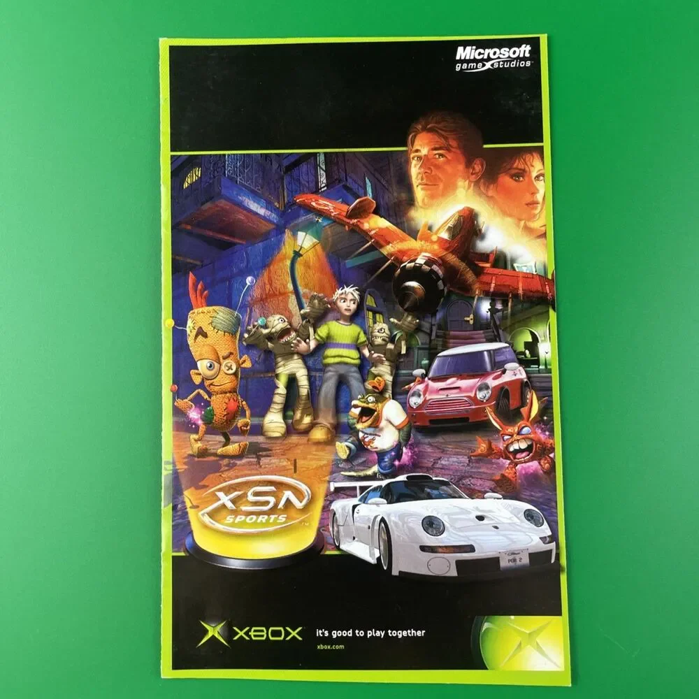 Project Gotham Racing 1 & 2 Video Game Lot (Microsoft Xbox) Complete CIB PGR